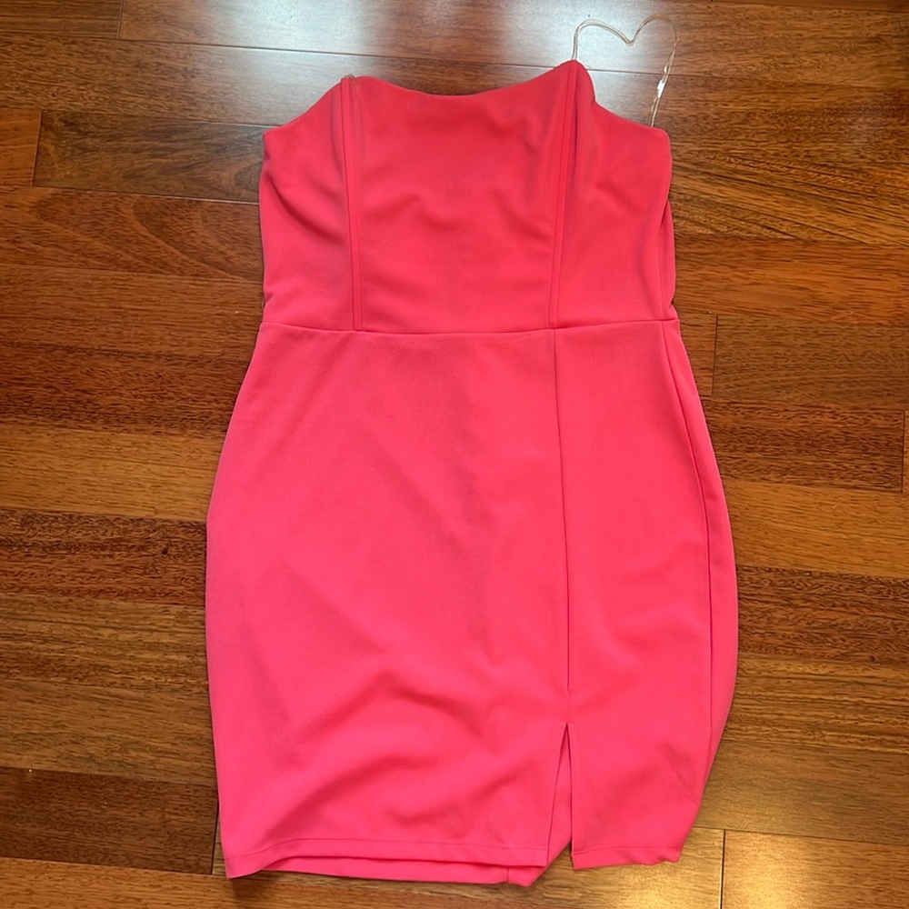 Pink cocktail dress